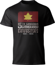 Load image into Gallery viewer, 5th Canadian Armoured Division World War 2 T-Shirt