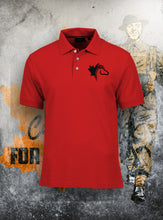 Load image into Gallery viewer, CAN PRAXIS RED POLO SHIRT