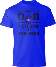 Load image into Gallery viewer, Military Dad T-shirt