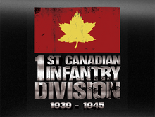 Load image into Gallery viewer, 1st Canadian Infantry Divison Army World War 2 Vehicle Bumper Sticker