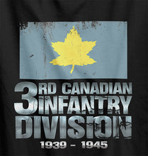 Load image into Gallery viewer, 3rd Canadian Infantry Division World War 2 T-Shirt