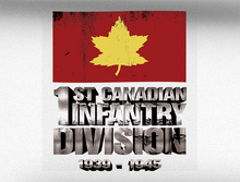 Load image into Gallery viewer, 1st Canadian Infantry Divison Army World War 2 Vehicle Bumper Sticker