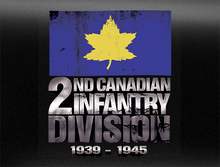 Load image into Gallery viewer, 2nd Canadian Infantry Divison Army World War 2 Vehicle Bumper Sticker