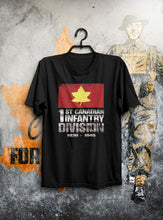 Load image into Gallery viewer, 1st Canadian Infantry Division World War 2 T-Shirt