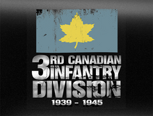 Load image into Gallery viewer, 3rd Canadian Infantry Divison Army World War 2 Vehicle Bumper Sticker