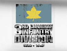 Load image into Gallery viewer, 3rd Canadian Infantry Divison Army World War 2 Vehicle Bumper Sticker