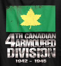 Load image into Gallery viewer, 4th Canadian Armoured Division World War 2 T-Shirt