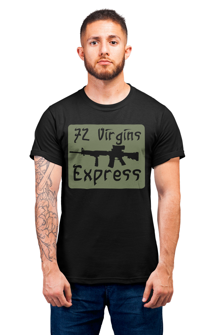 72 Virgins Express Canadian Military T Shirt