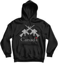 Load image into Gallery viewer, Crossed Rifles Canada Hoodie
