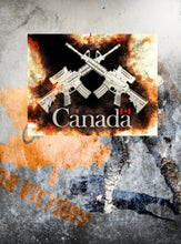 Load image into Gallery viewer, Canada Crossed Rifles Poster