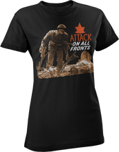 Load image into Gallery viewer, Attack On All Fronts WW2 Women's T-Shirt