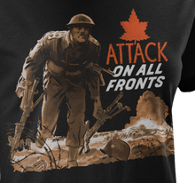 Load image into Gallery viewer, Attack On All Fronts WW2 Women's T-Shirt