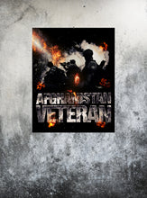 Load image into Gallery viewer, Afghanistan Veteran Poster
