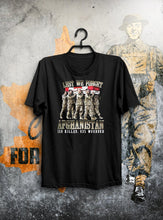 Load image into Gallery viewer, Afghanistan Remembrance T-Shirt