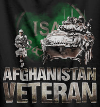 Load image into Gallery viewer, Afghanistan Veteran T-Shirt (ISAF Crest)