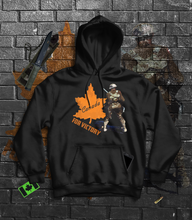 Load image into Gallery viewer, Canada For Victory World War 1 Bayonette Soldier Hoodie