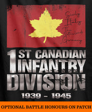 Load image into Gallery viewer, 1st Canadian Infantry Division World War 2 T-Shirt