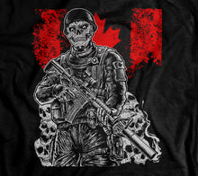 Load image into Gallery viewer, Canadian Soldier Bone Pile T-Shirt