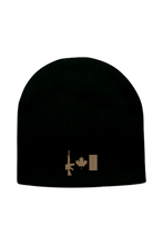 Load image into Gallery viewer, 8 Inch Knit Beanie Rifle Flag Sportsman