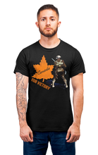 Load image into Gallery viewer, Canada For Victory World War 1 Bayonette Soldier T-Shirt