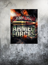 Load image into Gallery viewer, Armed Forces "Sorry" Bullet Poster
