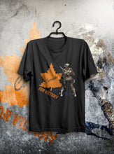 Load image into Gallery viewer, Canada For Victory World War 1 Bayonette Soldier T-Shirt