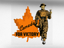 Load image into Gallery viewer, Canada For Victory Vehicle Bumper Sticker