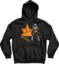 Load image into Gallery viewer, Canada For Victory World War 1 Bayonette Soldier Hoodie