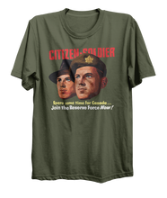 Load image into Gallery viewer, Citizen Soldier World War 2 Recruitment T-Shirt