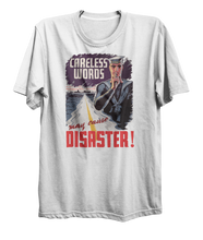 Load image into Gallery viewer, Careless Words World War 2 Navy Shirt