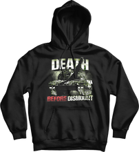 Load image into Gallery viewer, Death Before Dismount Armoured Tank/Coyote/LAV Military Hoodie