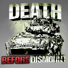 Load image into Gallery viewer, Death Before Dismount Tank/LAV/Coyote Window Decal