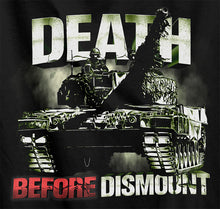 Load image into Gallery viewer, Death Before Dismount Coyote, LAV, Leopard T-Shirt