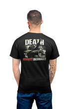Load image into Gallery viewer, Death Before Dismount Coyote, LAV, Leopard T-Shirt
