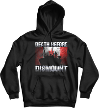 Load image into Gallery viewer, Death Before Dismound Mechanized Hoodie