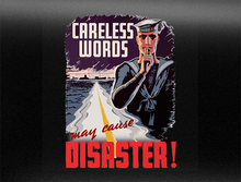 Load image into Gallery viewer, Careless Words World War 2 Vehicle Bumper Sticker