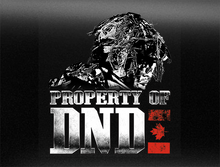 Load image into Gallery viewer, Property of DND Vehicle Bumper Sticker
