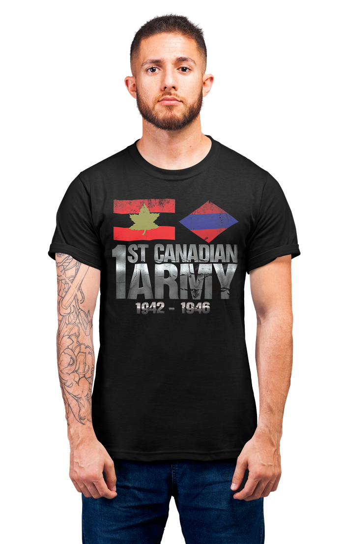 Canadian army top t shirt