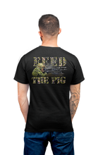Load image into Gallery viewer, Feed The Pig Machine Gunner T-Shirt