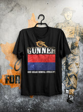 Load image into Gallery viewer, Gunner Grid Square Removal Specialist T-Shirt