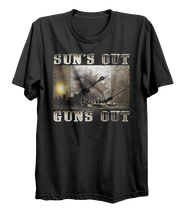Load image into Gallery viewer, Suns Out Guns Out Artillery T-Shirt