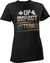 Load image into Gallery viewer, Operation IMPACT Veteran Women's T-Shirt