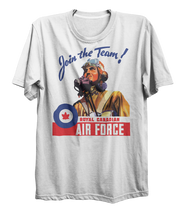 Load image into Gallery viewer, Join The Team! Air Force World War 2 T-Shirt