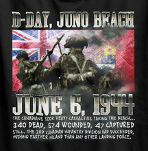 Load image into Gallery viewer, Historic D-Day Juno Beach Memorial World War 2 T-Shirt
