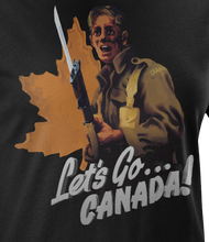 Load image into Gallery viewer, Let's Go Canada! World War 2 Women's T-Shirt