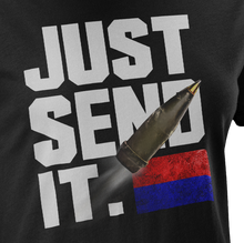 Load image into Gallery viewer, Just Send It 155mm Artillery Shell Women's T-Shirt