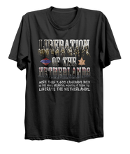 Load image into Gallery viewer, Historic Liberation of the Netherlands Memorial World War 2 T-Shirt
