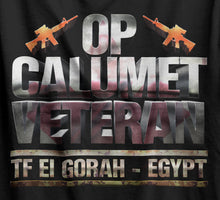 Load image into Gallery viewer, Operation CALUMET Veteran T-Shirt