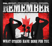 Load image into Gallery viewer, Military Remembrance T-Shirt