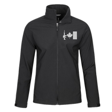 Load image into Gallery viewer, Men's Softshell Jacket w/ Embroidered Rifle Flag